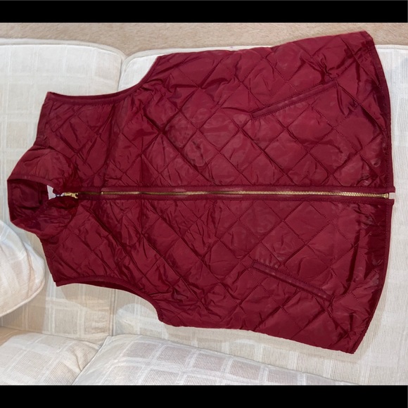 Red/Burgundy Old Navy Vest - Picture 1 of 3